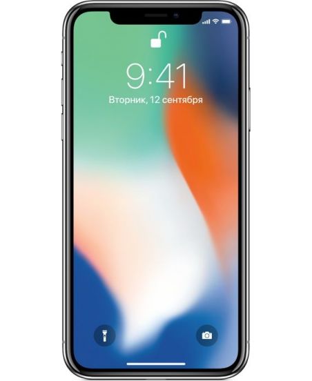 iPhone X 64 ГБ Серебристый